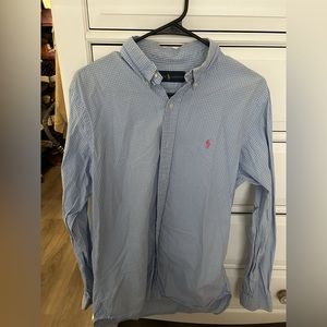 Men’s button up polo